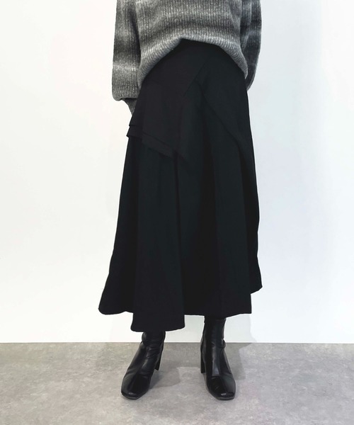 PICCIN(ピッチン)の「ランダムデザインスカート(スカート・レディース・ブラック/ブルー/オフホワイト・M/L)」の16枚目の写真