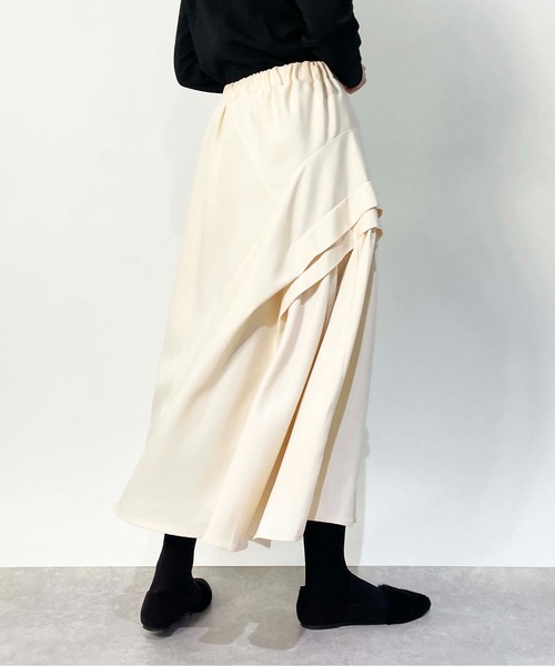 PICCIN(ピッチン)の「ランダムデザインスカート(スカート・レディース・ブラック/ブルー/オフホワイト・M/L)」の8枚目の写真