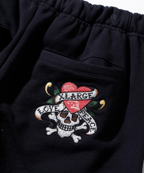 XLARGE（エクストララージ）の「XLARGE × EDHARDY SWEAT PANTS（その他パンツ・メンズ・ホワイト/ブラック・SMALL/LARGE/X-LARGE/MEDIUM）」の9枚目の写真