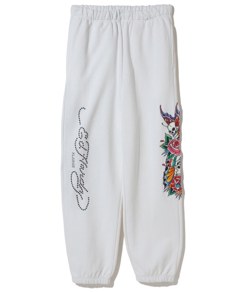 XLARGE（エクストララージ）の「XLARGE × EDHARDY SWEAT PANTS（その他パンツ・メンズ・ホワイト/ブラック・SMALL/LARGE/X-LARGE/MEDIUM）」の11枚目の写真