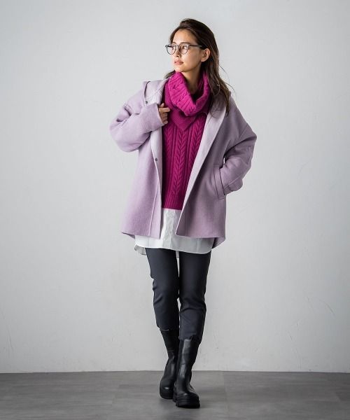 MAYSON GREY（メイソングレイ）の「ダブルフェイスフーディミドル