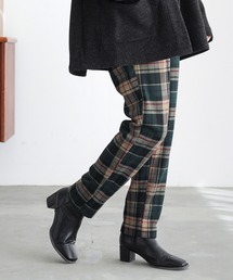 osharewalker | 『裏ベロアチェック柄レギパン』(その他パンツ)