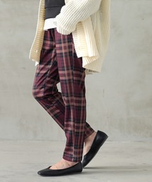 osharewalker | 『裏ベロアチェック柄レギパン』(その他パンツ)