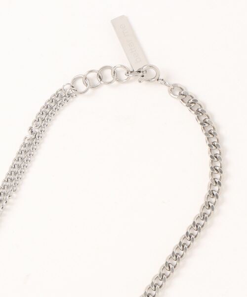 B.R.U（ブル）の「【累計販売数1万本突破】シルバー2連チェーンネックレス（ネックレス・メンズ・シルバー/その他1/その他2/その他3/その他4・FREE）」の9枚目の写真
