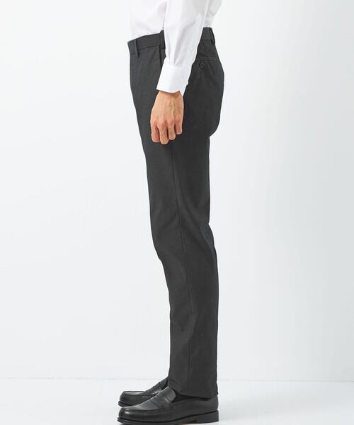 green label relaxing（グリーンレーベルリラクシング）の「TCPU オックス スリム スラックス -ストレッチ・ウエストアジャスター-（スラックス・メンズ・グレー/ベージュ/ダークグレー/ロイヤルブルー/ネイビー・XL/XS/S/M/L）」の7枚目の写真