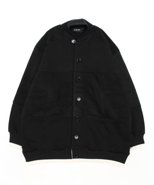 gomme（ゴム）の「フリース　ビッグジャケット（ブルゾン・レディース・チャコールグレー/ブラック・MEDIUM）」の21枚目の写真