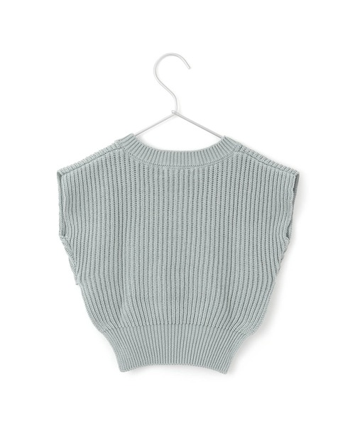 MAKE YOUR DAY（メイクユアデイ）の「ベビーコットンニットベスト（その他ベビーウェア・キッズ・ブルー/モカ/アイボリー・90/80）」の17枚目の写真