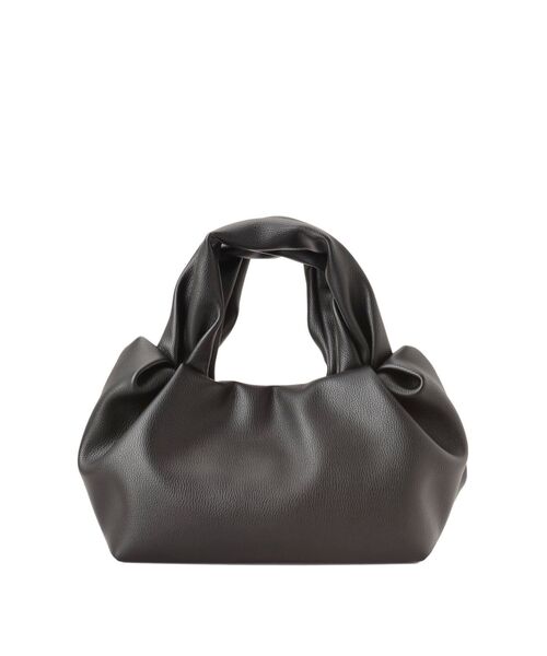 Ungrid（アングリッド）の「ギャザーハンドバッグ（ハンドバッグ・レディース・ブラック/オフホワイト/オレンジ・FREE）」の11枚目の写真