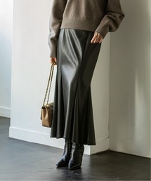 Noble | 《追加》フェイクレザーマーメイドスカート 3(スカート)