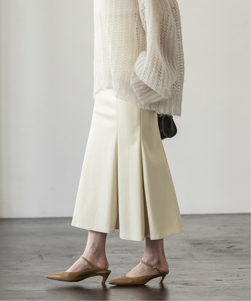 Noble（ノーブル）の「《追加》フェイクレザーマーメイドスカート 3（スカート・レディース・モカ/ホワイト系その他/ブラック・34/36/38）」の14枚目の写真