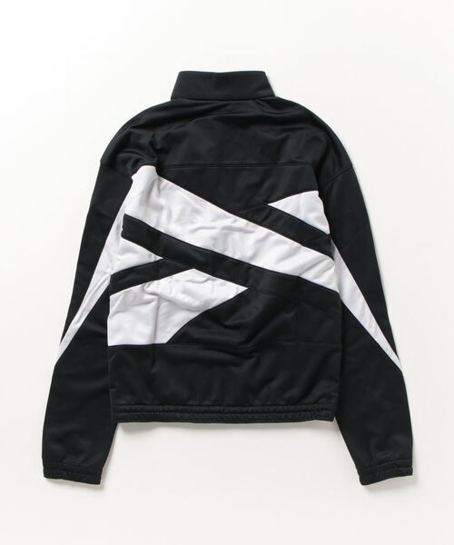 Reebok（リーボック）の「ベクター ニット トラックトップ / RI VECTOR KNIT TRACKTOP（ジャージ・メンズ・ネイビー/グレー/ブラック/アーミー・LARGE/X-LARGE/X-SMALL/SMALL/MEDIUM/XX-LARGE/XXX-LARGE）」の9枚目の写真