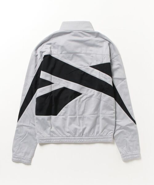 Reebok（リーボック）の「ベクター ニット トラックトップ / RI VECTOR KNIT TRACKTOP（ジャージ・メンズ・ネイビー/グレー/ブラック/アーミー・LARGE/X-LARGE/X-SMALL/SMALL/MEDIUM/XX-LARGE/XXX-LARGE）」の10枚目の写真