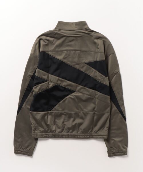 Reebok（リーボック）の「ベクター ニット トラックトップ / RI VECTOR KNIT TRACKTOP（ジャージ・メンズ・ネイビー/グレー/ブラック/アーミー・LARGE/X-LARGE/X-SMALL/SMALL/MEDIUM/XX-LARGE/XXX-LARGE）」の5枚目の写真