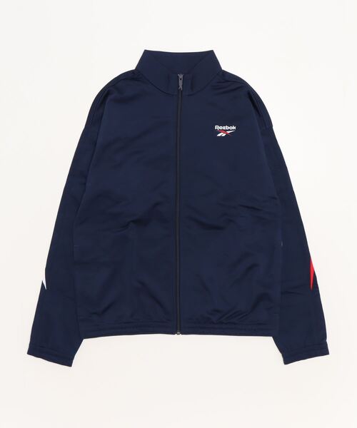 Reebok（リーボック）の「ベクター ニット トラックトップ / RI VECTOR KNIT TRACKTOP（ジャージ・メンズ・ネイビー/グレー/ブラック/アーミー・LARGE/X-LARGE/X-SMALL/SMALL/MEDIUM/XX-LARGE/XXX-LARGE）」の11枚目の写真