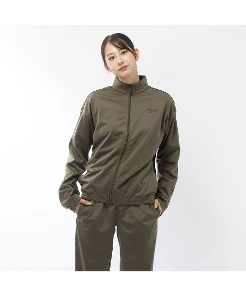 Reebok（リーボック）の「ベクター ニット トラックトップ / RI VECTOR KNIT TRACKTOP（ジャージ・メンズ・ネイビー/グレー/ブラック/アーミー・LARGE/X-LARGE/X-SMALL/SMALL/MEDIUM/XX-LARGE/XXX-LARGE）」の22枚目の写真