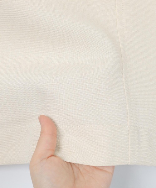 UR'S（ユアーズ）の「リネンライクシガレットスカート（スカート・レディース・ブラック/アイボリー/ベージュ系その他/グリーン系その他・S/M/L）」の8枚目の写真