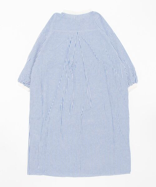 Samansa Mos2(サマンサ モスモス)の「襟配色スタンドカラーワンピース(ワンピース・レディース・ベージュ/ピンク/ブルー/グリーン/チャコール・フリ-)」の20枚目の写真