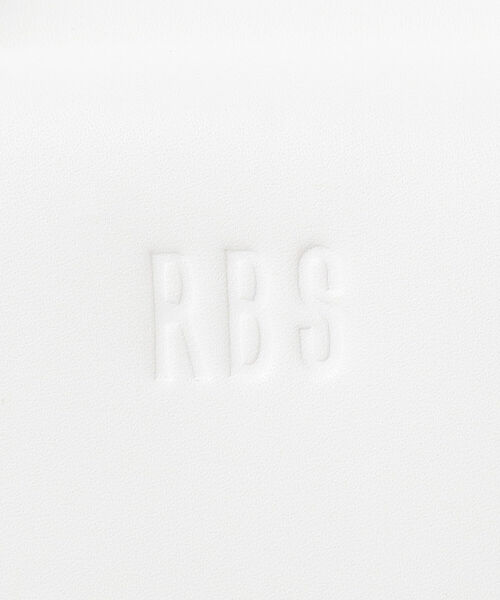 Ray BEAMS(レイビームス)の「RBS / がま口 バッグ(トートバッグ・レディース・ホワイト/ブラック・ONE SIZE)」の9枚目の写真