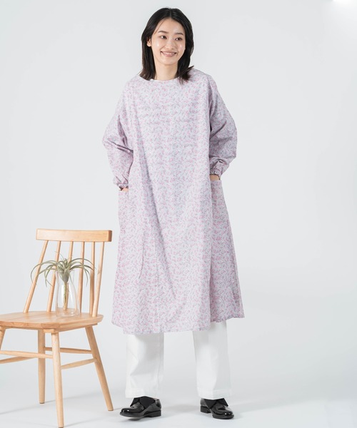 FABORI / ファボリ ロングギャザー かっぽう着 割烹着 エプロン