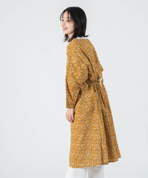 FABORI / ファボリ ロングギャザー かっぽう着 割烹着 エプロン