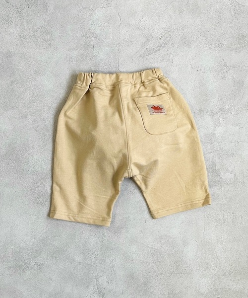 Life Support Products（ライフサポートプロダクツ）の「防汚加工サルエルストレッチショーツ(80～130cm)（その他パンツ・キッズ・ベージュ/ピンク/ブルー/グリーン/ミント・90/100/110/120/80/130/95）」の2枚目の写真