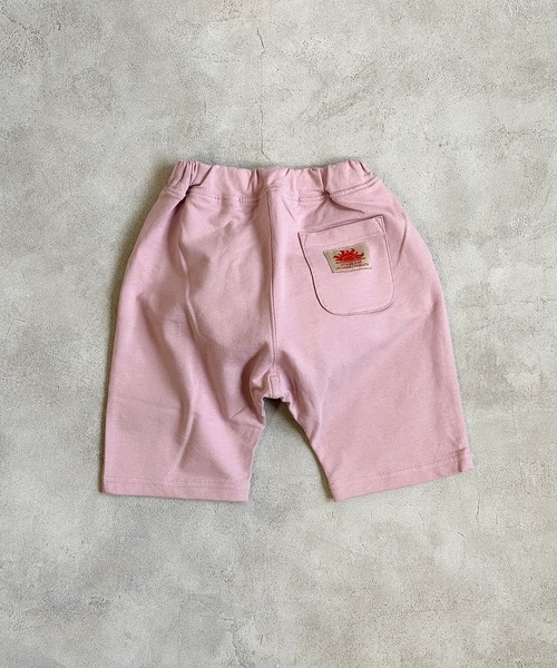 Life Support Products（ライフサポートプロダクツ）の「防汚加工サルエルストレッチショーツ(80～130cm)（その他パンツ・キッズ・ベージュ/ピンク/ブルー/グリーン/ミント・90/100/110/120/80/130/95）」の5枚目の写真