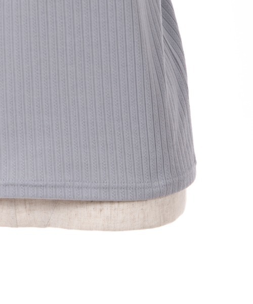 axes femme(アクシーズファム)の「薔薇刺繍入襟セットトップス(その他トップス・レディース・ホワイト/ブラック/サックスブルー系・FREE)」の14枚目の写真