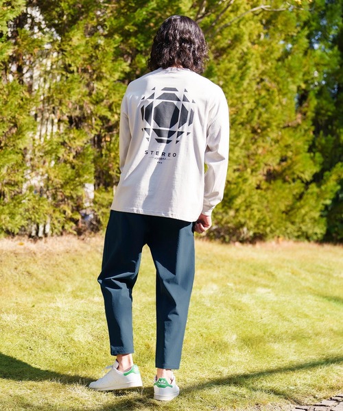 CAMBIO(カンビオ)の「mp10828-Stretch Nylon Soft Sarrouel Tapered Pants テーパードパンツ(その他パンツ・メンズ・ライトグレー/ベージュ/アーミー/ブルー系その他/ブラック・S/M/L)」の8枚目の写真