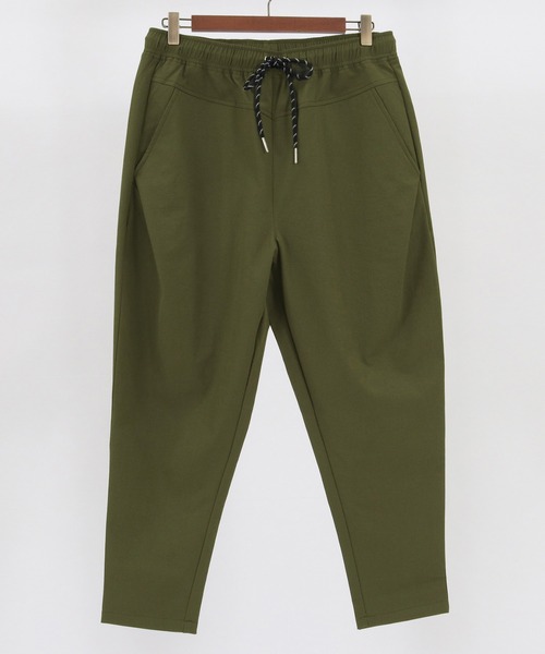 CAMBIO(カンビオ)の「mp10828-Stretch Nylon Soft Sarrouel Tapered Pants テーパードパンツ(その他パンツ・メンズ・ライトグレー/ベージュ/アーミー/ブルー系その他/ブラック・S/M/L)」の12枚目の写真