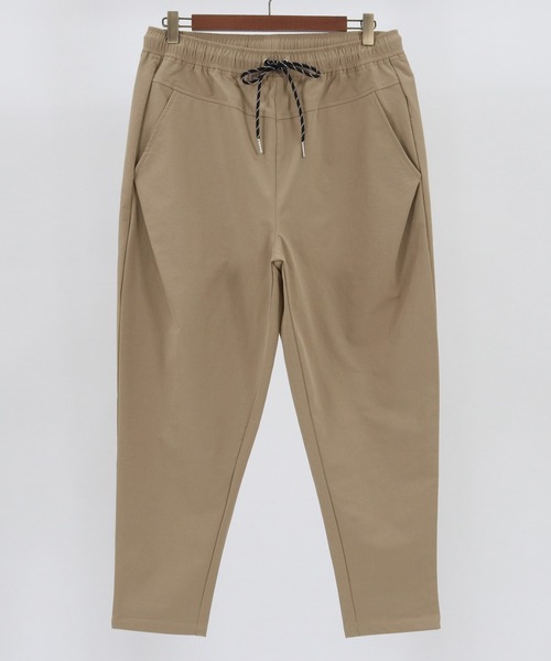 CAMBIO(カンビオ)の「mp10828-Stretch Nylon Soft Sarrouel Tapered Pants テーパードパンツ(その他パンツ・メンズ・ライトグレー/ベージュ/アーミー/ブルー系その他/ブラック・S/M/L)」の13枚目の写真