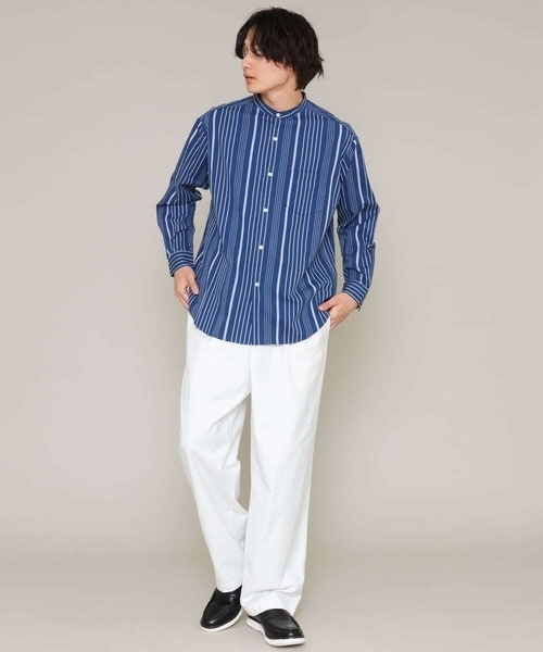 a.v.v（アーヴェヴェ）の「カラーイージーパンツ（その他パンツ・メンズ・アイボリー/グリーン/ブラック/ブルー・46/48）」の18枚目の写真