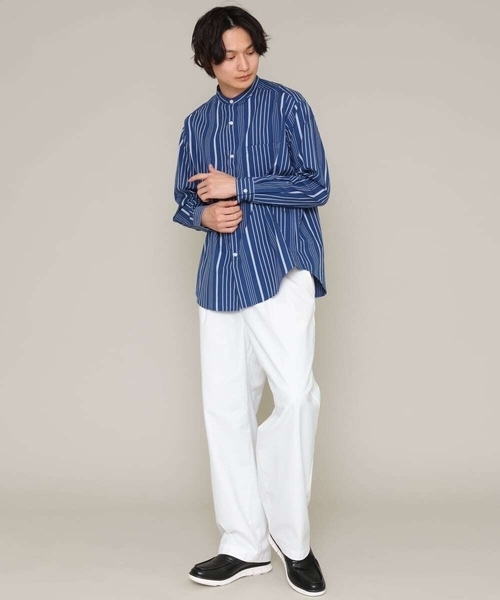 a.v.v（アーヴェヴェ）の「カラーイージーパンツ（その他パンツ・メンズ・アイボリー/グリーン/ブラック/ブルー・46/48）」の13枚目の写真