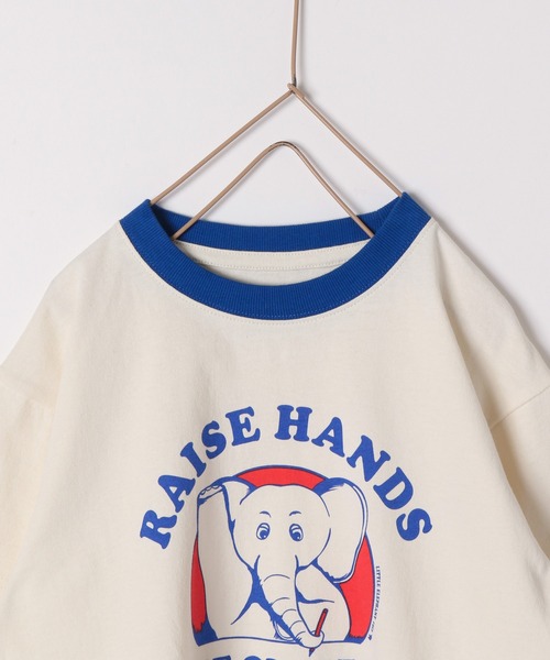 LOWRYS FARM（ローリーズファーム）の「アニマルプリントTシャツ　187711（Tシャツ/カットソー・キッズ・アイボリー/ダークグレー/ピンク・150cm/140cm/120cm/130cm/110cm）」の6枚目の写真