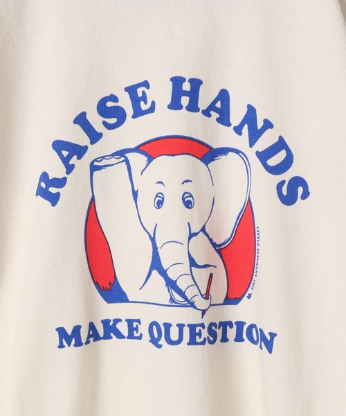 LOWRYS FARM（ローリーズファーム）の「アニマルプリントTシャツ　187711（Tシャツ/カットソー・キッズ・アイボリー/ダークグレー/ピンク・150cm/140cm/120cm/130cm/110cm）」の10枚目の写真