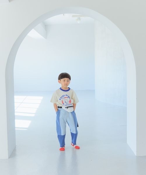 LOWRYS FARM（ローリーズファーム）の「アニマルプリントTシャツ　187711（Tシャツ/カットソー・キッズ・アイボリー/ダークグレー/ピンク・150cm/140cm/120cm/130cm/110cm）」の16枚目の写真