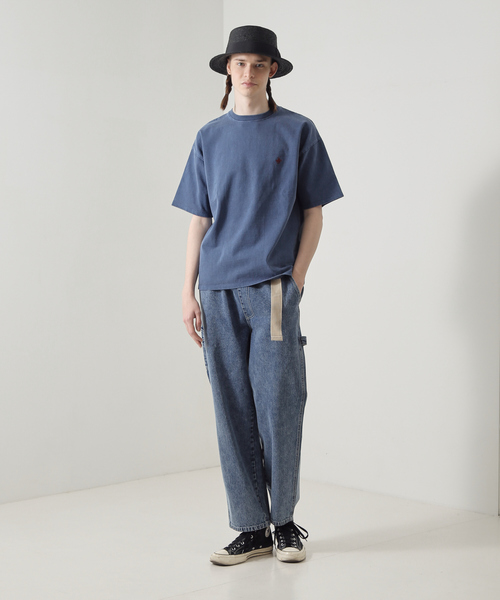 ABAHOUSE(アバハウス)の「ワイドテーパード デニムペインターパンツ /ワークパンツ /ベルト付(デニムパンツ・メンズ・ブルー系その他/ブルー系その他2/ブルー系その他3・M/L)」の13枚目の写真