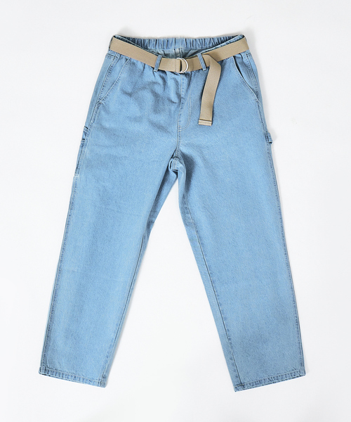 ABAHOUSE(アバハウス)の「ワイドテーパード デニムペインターパンツ /ワークパンツ /ベルト付(デニムパンツ・メンズ・ブルー系その他/ブルー系その他2/ブルー系その他3・M/L)」の15枚目の写真