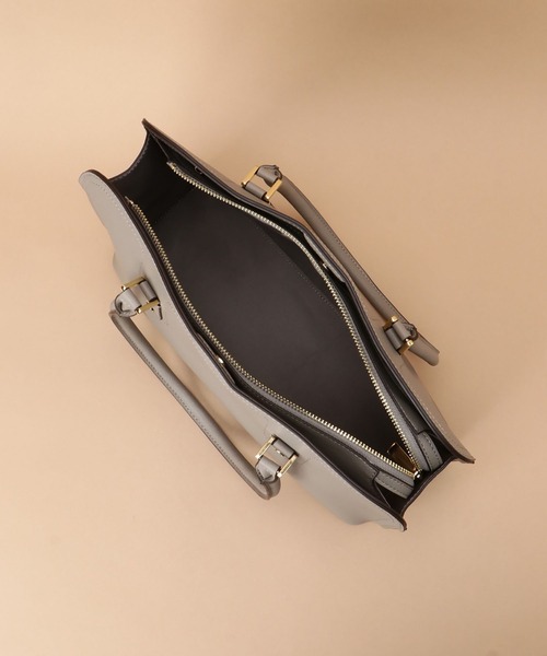 Samantha Thavasa（サマンサタバサ）の「シャープデザイン トートバッグ（トートバッグ・レディース・ブラック/オフホワイト/グレイッシュベージュ・FREE）」の6枚目の写真