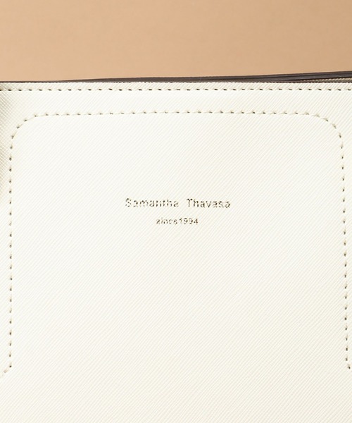 Samantha Thavasa（サマンサタバサ）の「シャープデザイン トートバッグ（トートバッグ・レディース・ブラック/オフホワイト/グレイッシュベージュ・FREE）」の13枚目の写真