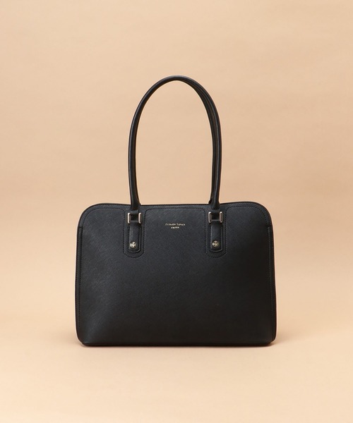 Samantha Thavasa（サマンサタバサ）の「シャープデザイン トートバッグ（トートバッグ・レディース・ブラック/オフホワイト/グレイッシュベージュ・FREE）」の14枚目の写真