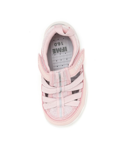 IFME（イフミー）の「KIDS｜IFME センターラインロゴウォーターシューズB（サンダル・キッズ・ブルー/パープル/ピンク・18.5cm/20.0cm/16.0cm/20.5cm/21.0cm/19.5cm/15.0cm/19.0cm/17.0cm/15.5cm/17.5cm/18.0cm/16.5cm）」の14枚目の写真