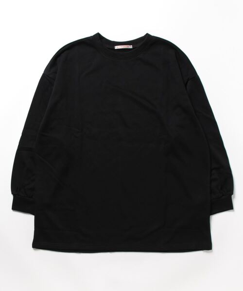 NinaetLina（ニナエリナ）の「チュニックトレーナー（Tシャツ/カットソー・レディース・ブラック/ベージュ/モカ/グレー・L/M）」の7枚目の写真