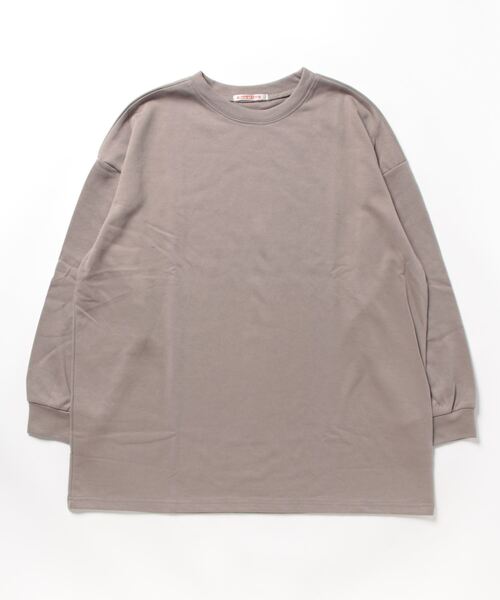 NinaetLina（ニナエリナ）の「チュニックトレーナー（Tシャツ/カットソー・レディース・ブラック/ベージュ/モカ/グレー・L/M）」の8枚目の写真