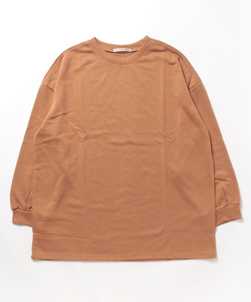 NinaetLina（ニナエリナ）の「チュニックトレーナー（Tシャツ/カットソー・レディース・ブラック/ベージュ/モカ/グレー・L/M）」の9枚目の写真