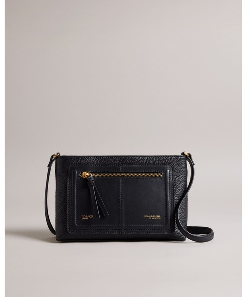 Ted Baker（テッドベーカー）の「NISHU ジップディテール クロスボディバッグ（ショルダーバッグ・レディース・ブラック/ベージュ系その他6・O/S）」の2枚目の写真