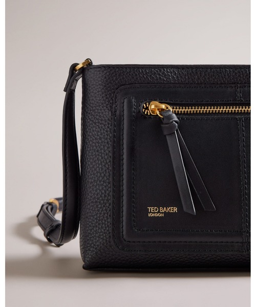 Ted Baker（テッドベーカー）の「NISHU ジップディテール クロスボディバッグ（ショルダーバッグ・レディース・ブラック/ベージュ系その他6・O/S）」の9枚目の写真