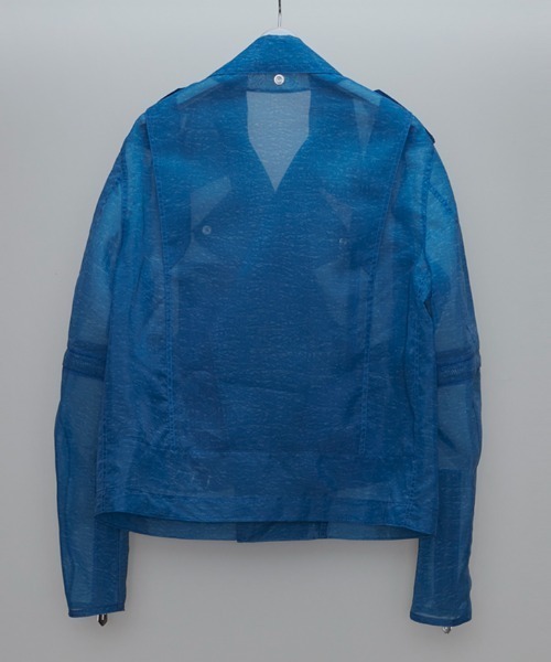 ジャケット・アウター MASU SEPARATE SHEER BIKER JACKET MASU（エムエーエスユー）の「MASU/エム エー エス ユー/SEPARATE