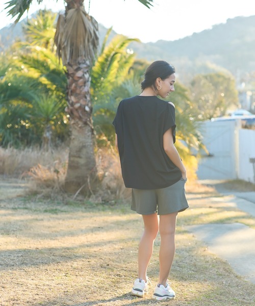 Ungrid(アングリッド)の「【ムラサキスポーツ別注】UNGRID/アングリッド 水陸両用/リブ素材/無地ショートパンツ 623120(水着・レディース・ブラック/ネイビー/ブラウン・M)」の12枚目の写真