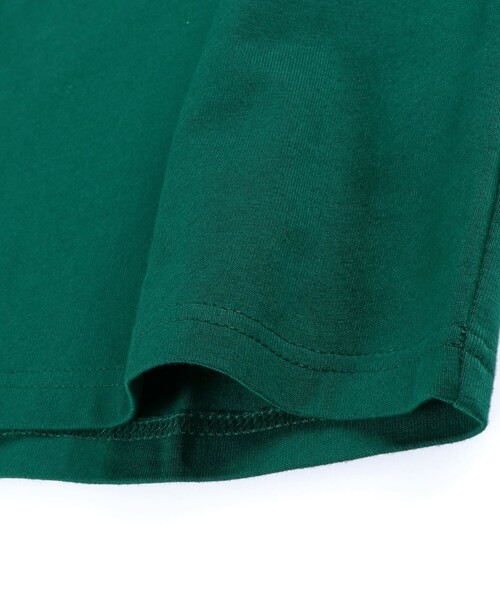 NAUTICA（ノーティカ）の「【NAUTICA/ノーティカ】サテンアップリケロゴ半袖Tシャツ（Tシャツ/カットソー・キッズ・グリーン/杢グレー/オフホワイト/オレンジ/ネイビー・M/L/XL/XS/S）」の7枚目の写真