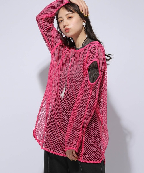 OVERメッシュカットプルオーバー(HARE) HARE｜OVERメッシュカットプルオーバー | Rakuten Fashion(楽天